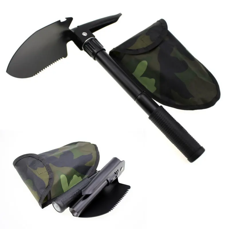 

Multi-functional Military Folding Shovel Survival Spade Emergency Garden Camping -40
