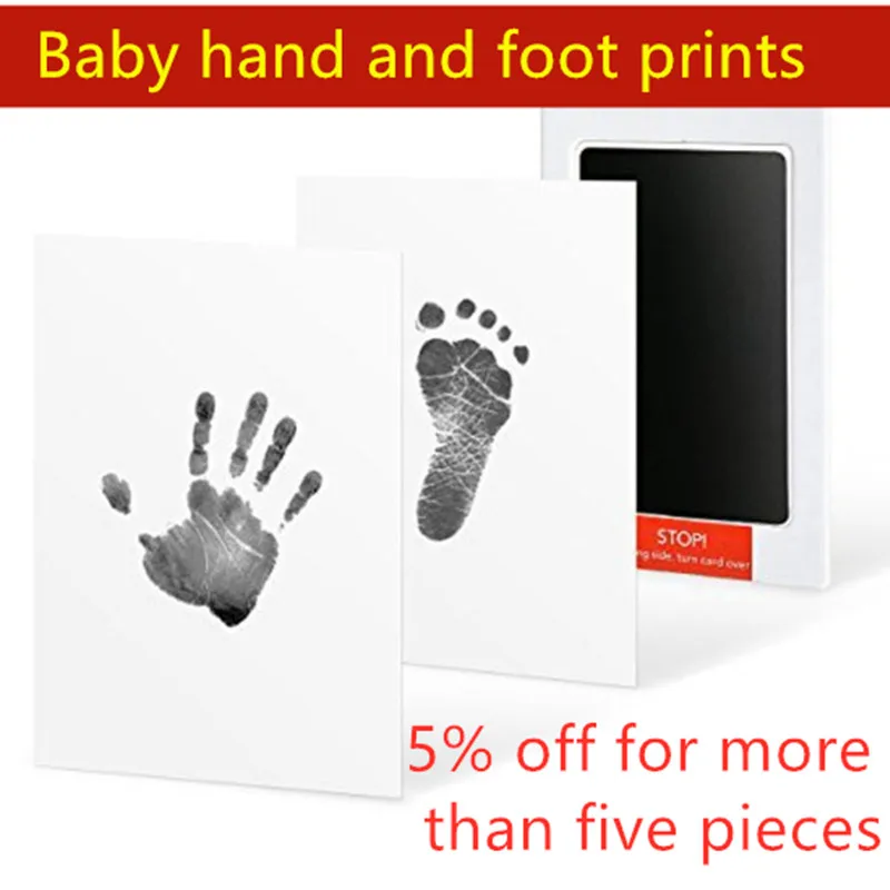 Нетоксичный набор для ухода за ребенком отпечатки ног и собак Детские сувениры