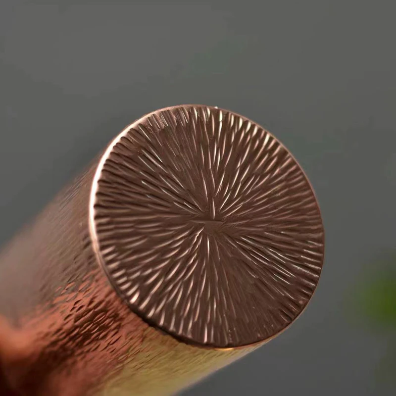 Толстый кружка из чистой меди дозатор кофейного порошка чашки ручной работы