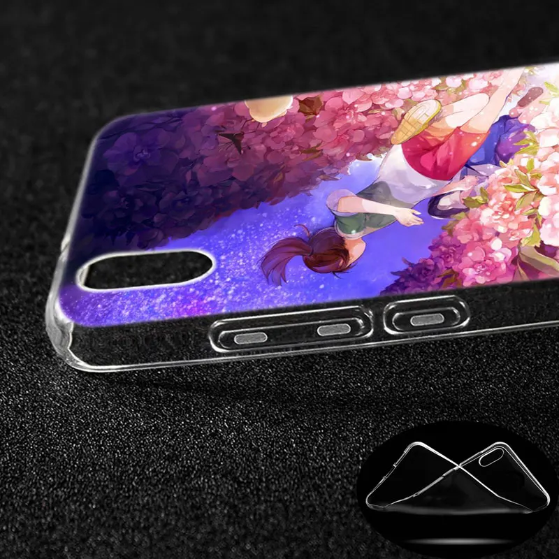 Мягкий чехол с рисунком аниме персонажа из фильма Унесенные призраками Тоторо