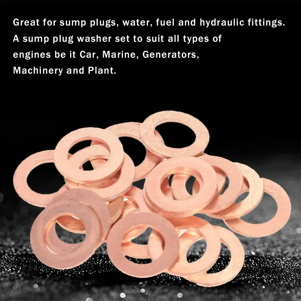 100 шт. медные кольца шайбы|Поршни валы и детали| |