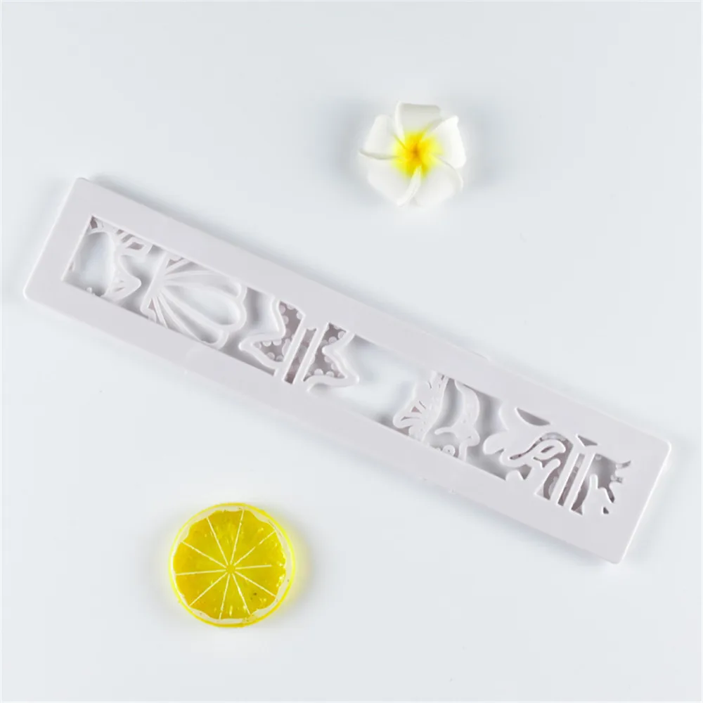 

Ocean Plastic Fondant Cutter Cake Mold Fondant Mold Fondant Cake Decorating Tools Sugarcraft