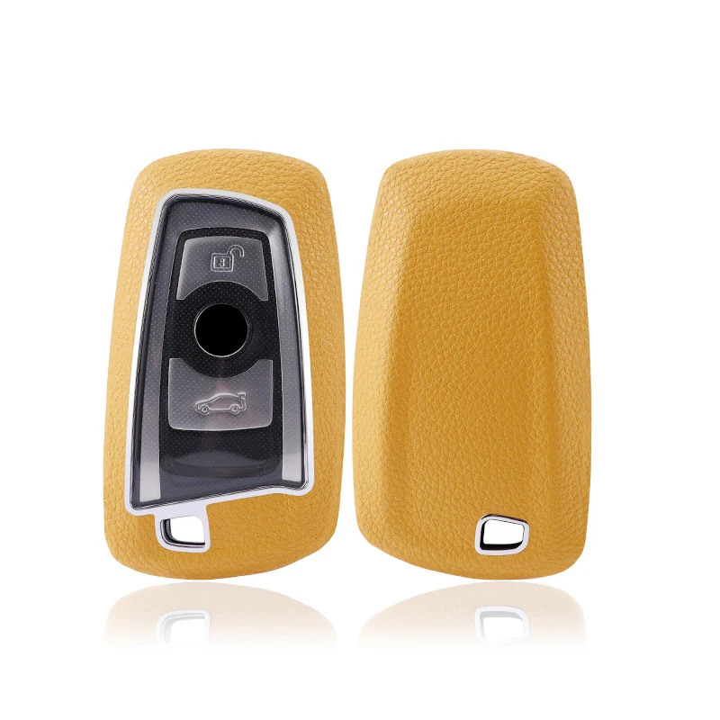 

Leather Car Key Case Cover Key Bag for Bmw F20 F30 G20 F31 F34 F10 G30 F11 X3 F25 X4 I3 M3 M4 1 3 5 Series Protector Accessories