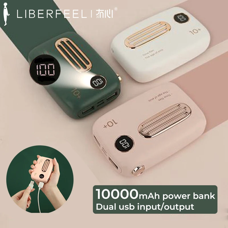 Liberfeel Maoxin повербанк милый портативный мини аккумулятор 10000mAh портативное