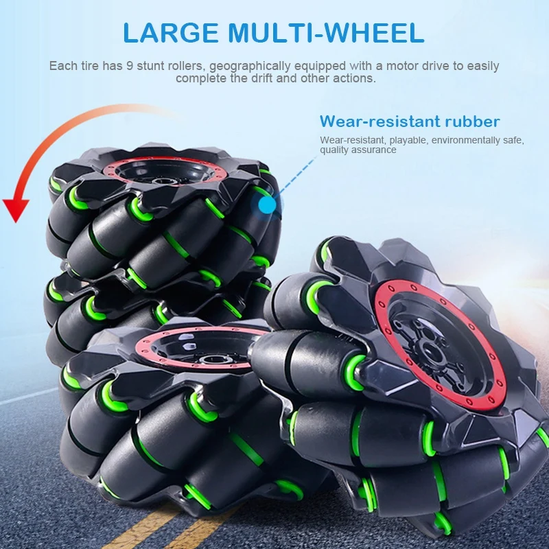 6 Pcs Set Multi-function Remote Control Drift Car Magnetic Conversion Bubble Water-jet Missile Four-wheel Drive Climbing Toy | Игрушки и