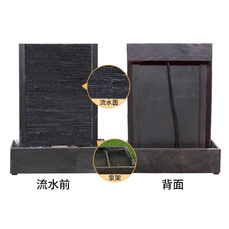 Водная занавеска для двора настенный фонтан водные элементы украшения дома фон