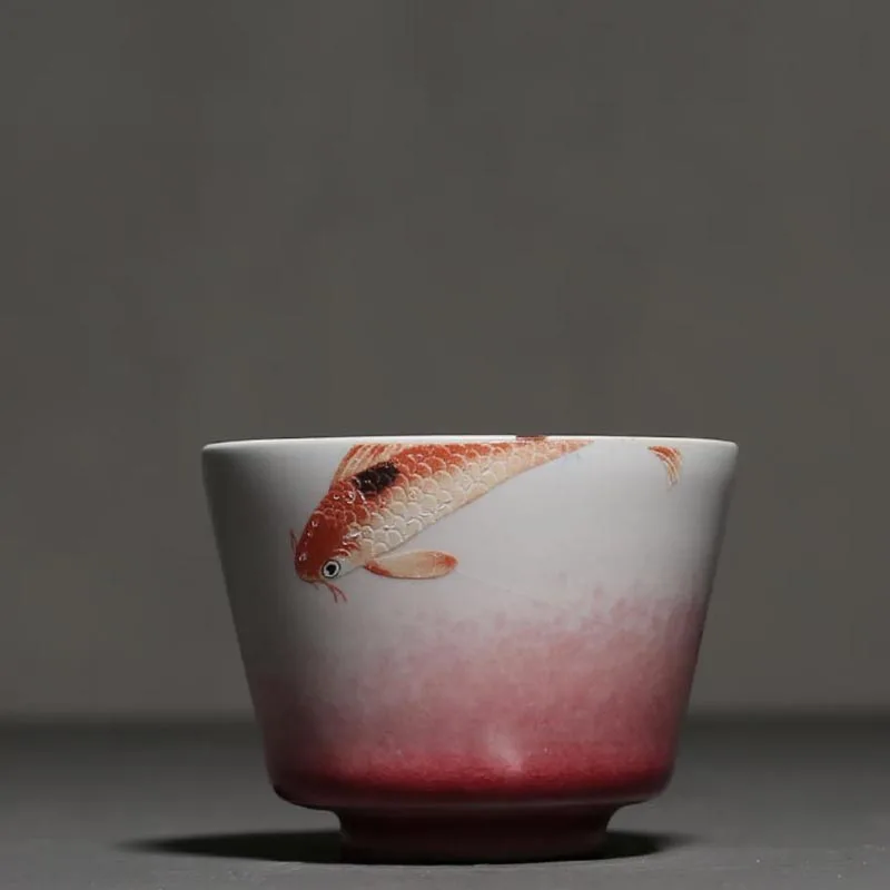 100 мл керамическая чашка для чая в печи чайная чайный набор кунг фу воды винтажная