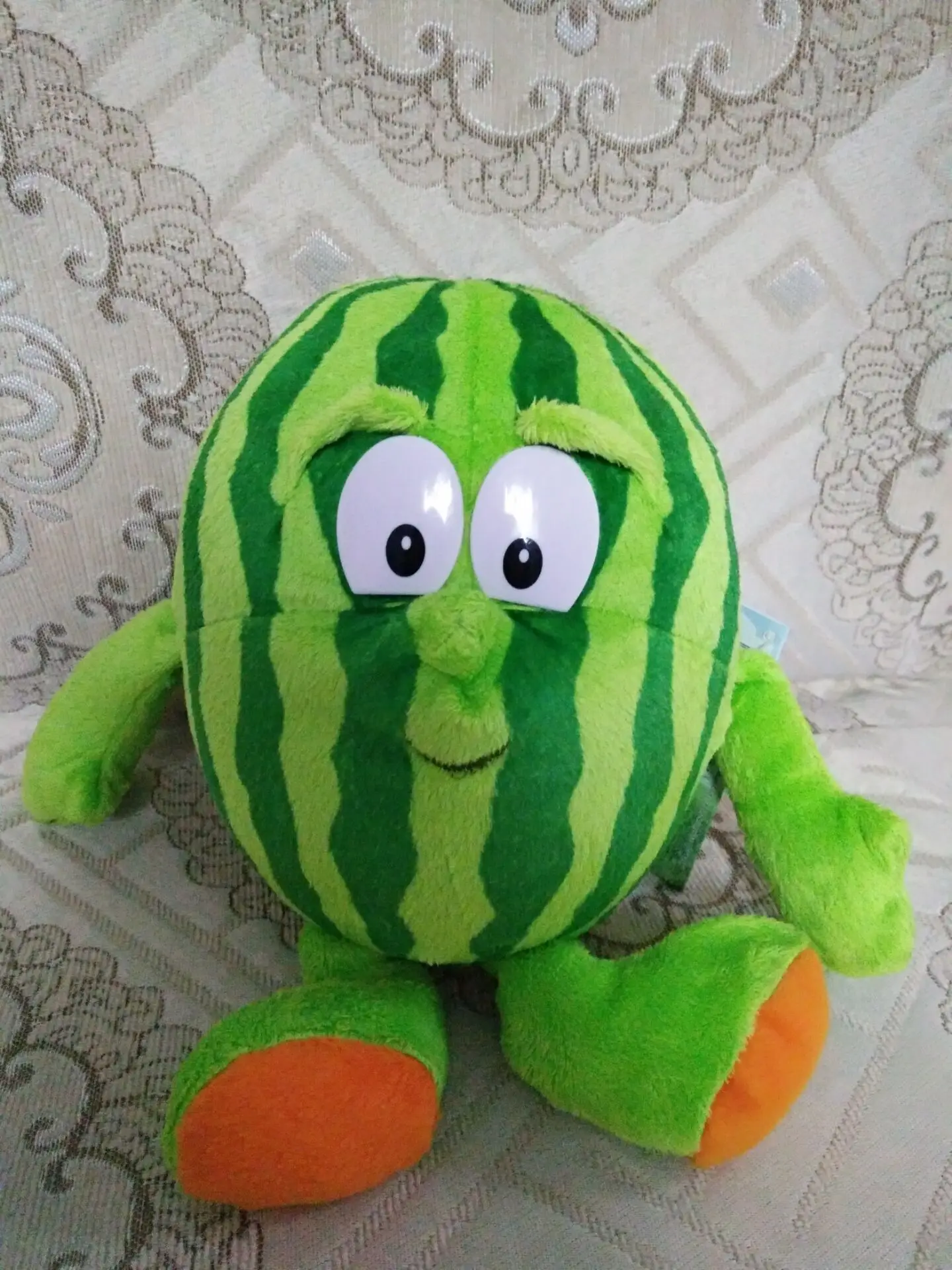 as picture Фрукты, овощи, банда, банан, груша Brcoccoli, арбуз, цветная капуста, морковь, гриб, черника, старовника, 9 дюймов, мягкий плюс - Цвет: as picture
