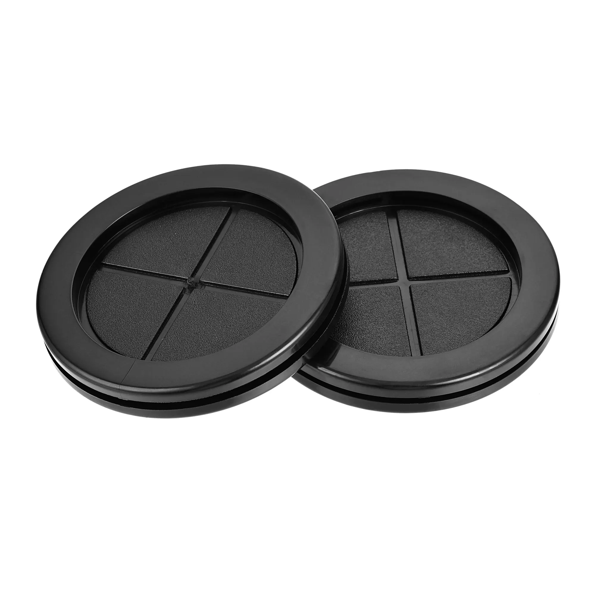 

Uxcell Rubber Grommet Round Double-Sided Mount Dia 70 mm for Wire Protection 4 Pcs