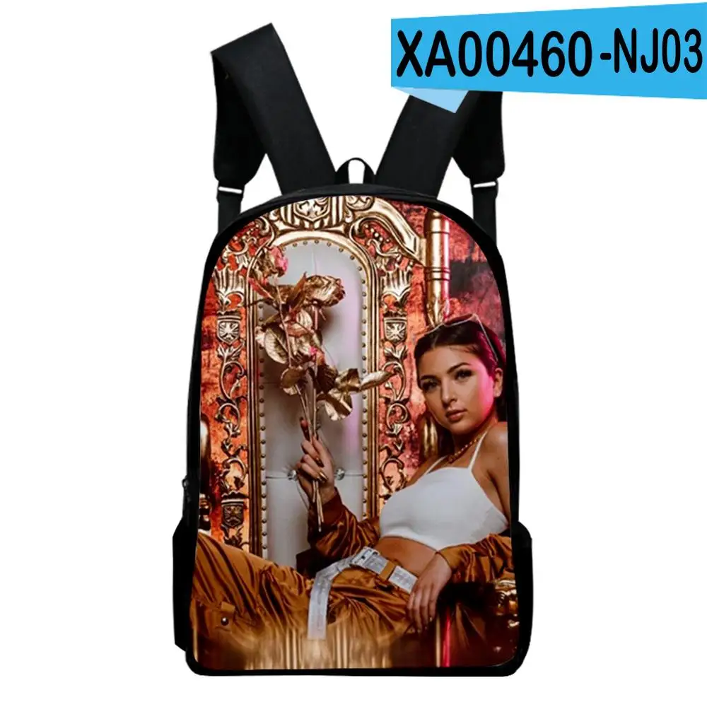 

Classic Luxury Eva queen Student School Bags Youthful Notebook Backpacks 3D Printed Oxford Waterproof Boys/Girls Funny Small Bag