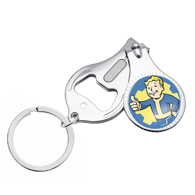 2019 новый стиль Пип бой Fallout 4 многофункциональный брелок для ключей клипер ногтей