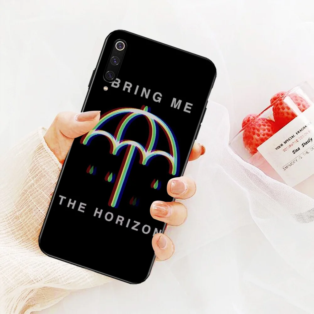 NBDRUICAI The bring me horizon BMTH черный ТПУ мягкий чехол для телефона Xiaomi 8 9 se 5X Redmi 6pro 6A 4X 7 5plus