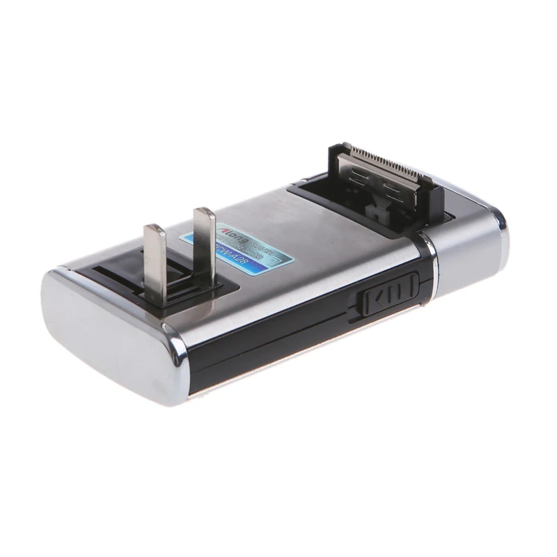 

2 в 1 Нержавеющая сталь Для мужчин электрических с возвратно-поступательным движением Перезаряжаемые бритва