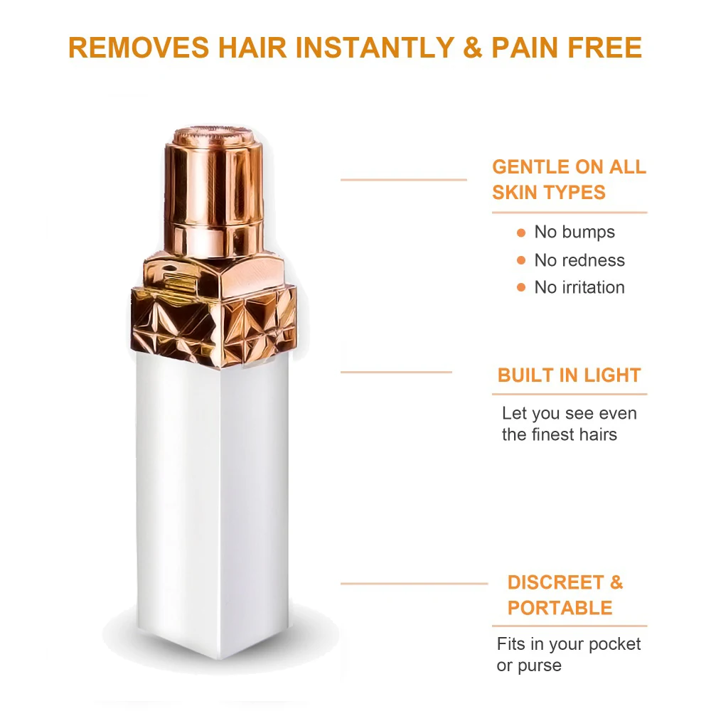 Новая Мини электрическая бритва для удаления волос на теле депилятор модное