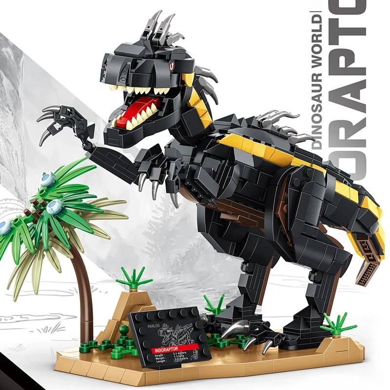 

Jurassic Carnotaurus Sarcosuchus Indominus Dinosaur World 2 Set Fossil Building Blocks Kid Toy Bricks Outpost Attack T-Rex