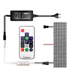 Цифровая панель WS2812B, индивидуальное управление, матрица WS2812, небольшой экран, источник питания 5 В, 14 клавиш, комплект контроллера сделай сам