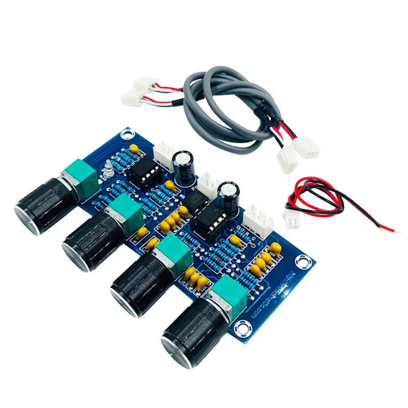 NE5532 digital power amplifier preamp tone board HIFI fever level high and low | Электроника