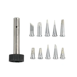 Паяльная станция WSP80, железная ручка из нержавеющей стали с 10 наконечниками