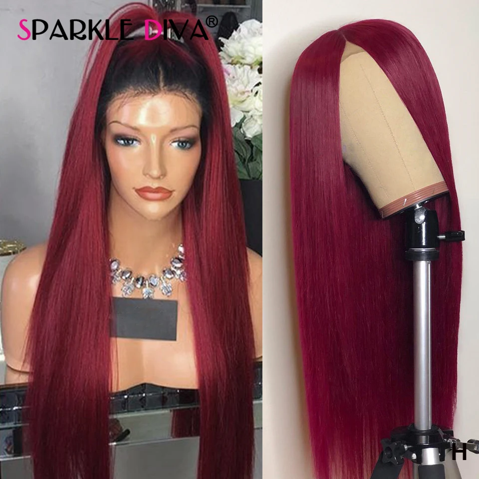 13*4 бесклеевая кружевная передняя часть человеческих волос парики