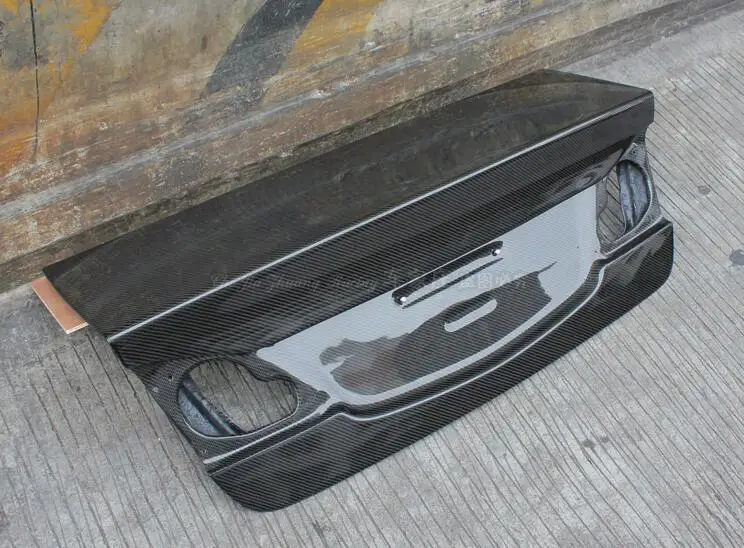 Высокое качество углеродного волокна задний багажник спойлер заднего крыла