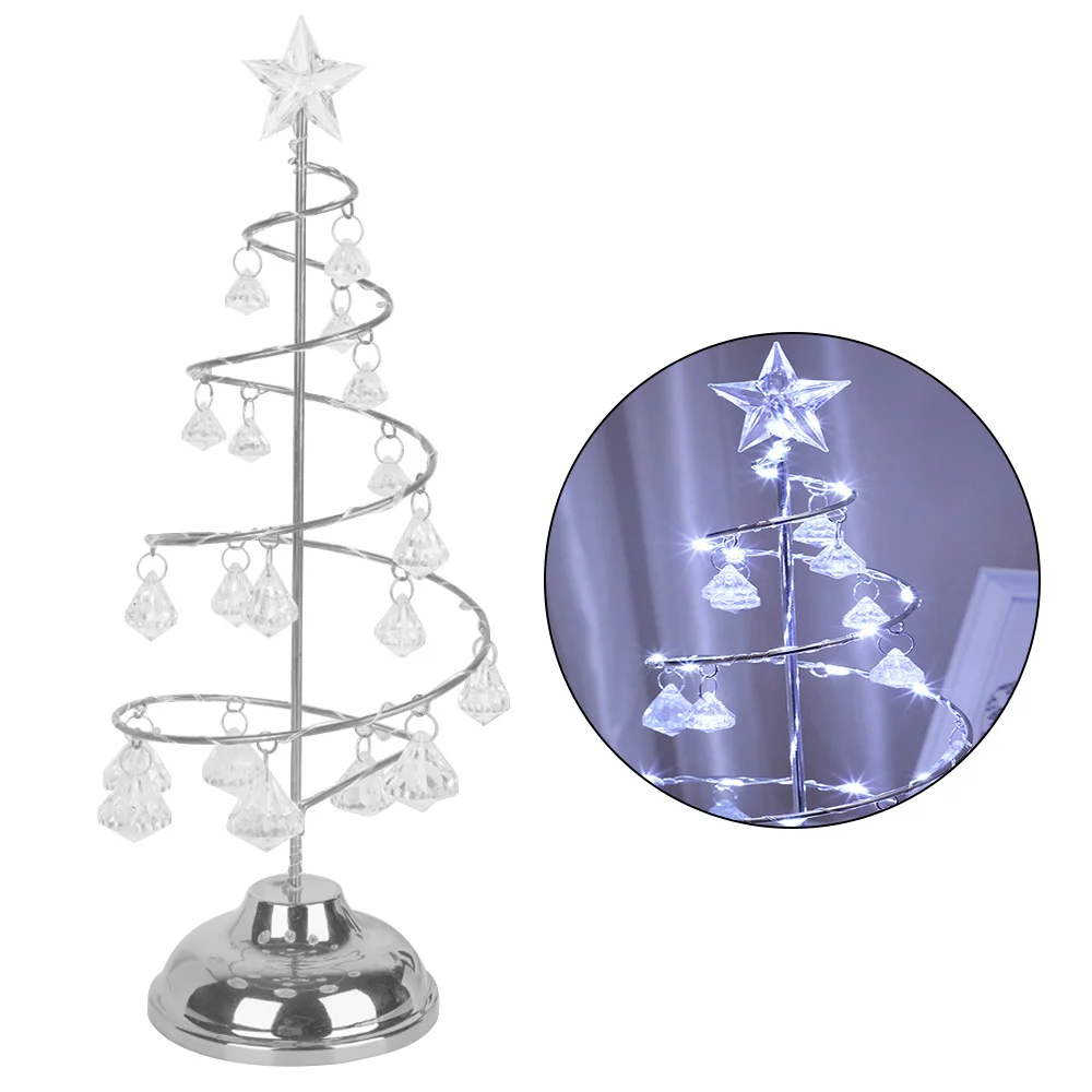 Светодиодный светильник для рождественской елки работающий от аккумулятора