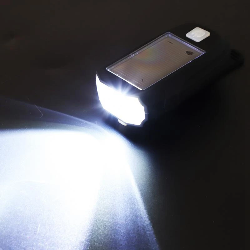 600Lm Solar Powered Bike Light Usb Charging Bicycle Front Headlight Mtb Waterproof Flashlight Cycling Accessories | Спорт и