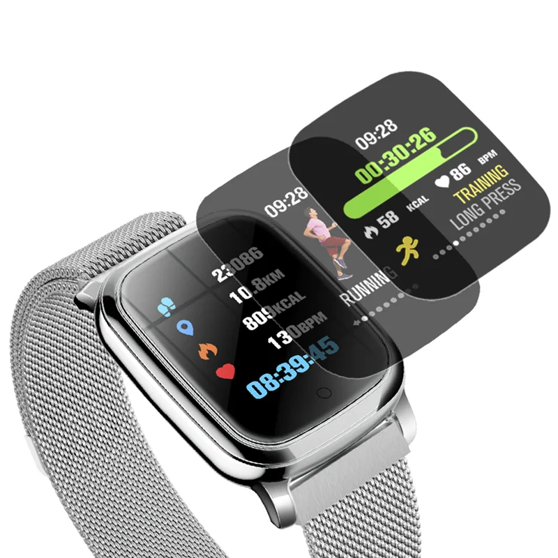 CV06 Смарт часы с температурой тела кровяным давлением фитнес трекер спортивные