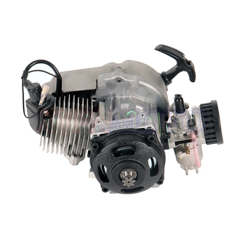 49cc 2 Stroke Motorcycle Pull Start Engine Motor Transmission Air Filter Mini Pocket Dirt Pit Bike ATV Quad 4 Wheel | Автомобили и