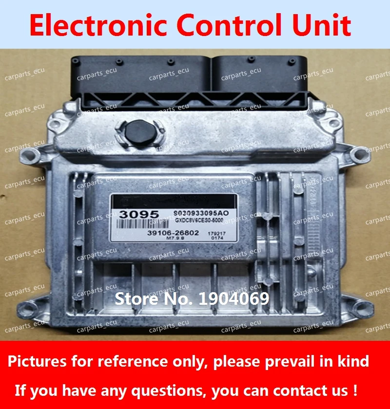 

For Hyundai Elantra Electronic Control Unit/M7.9.8 Manual gear ECU/39106-26820/39106-26802/39106-26801/39106-26800/39106-26823