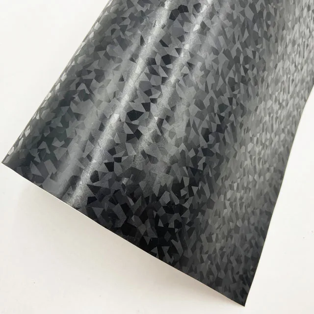 

3D гравийная зернистая матовая черная углеродная виниловая пленка с пузырьками воздуха, самоклеящаяся наклейка «сделай сам» для стайлинга ...