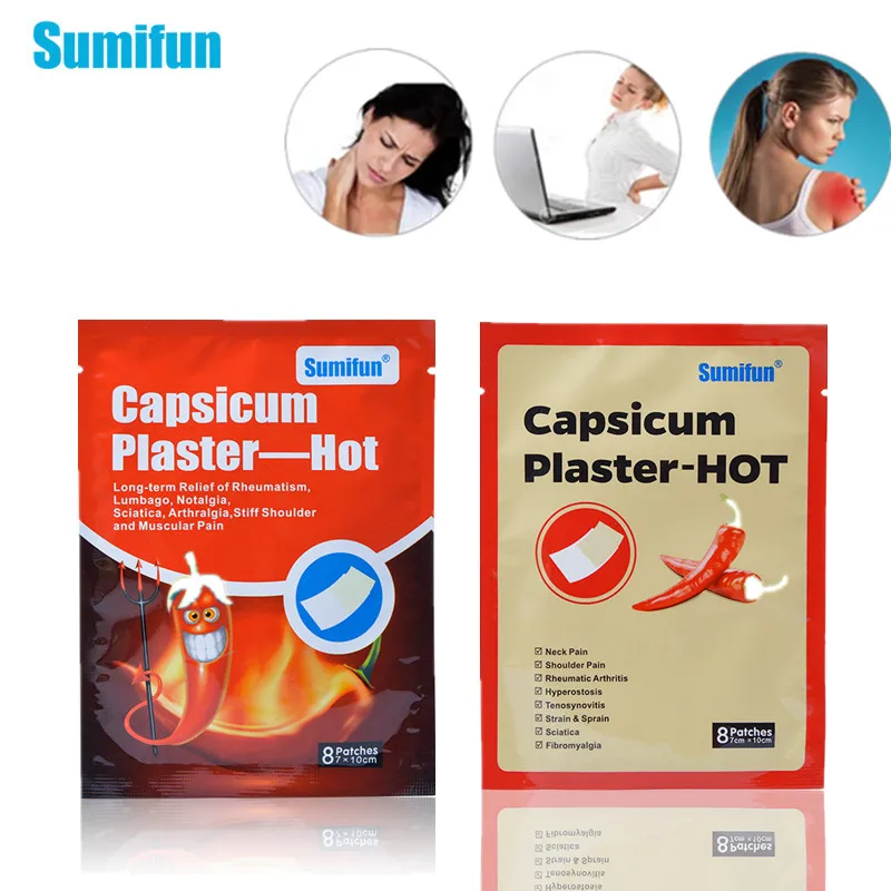 Новинка Лидер продаж СТРУЧКОВОГО ПЕРЦА (медицинский пластырь с перцем чили для