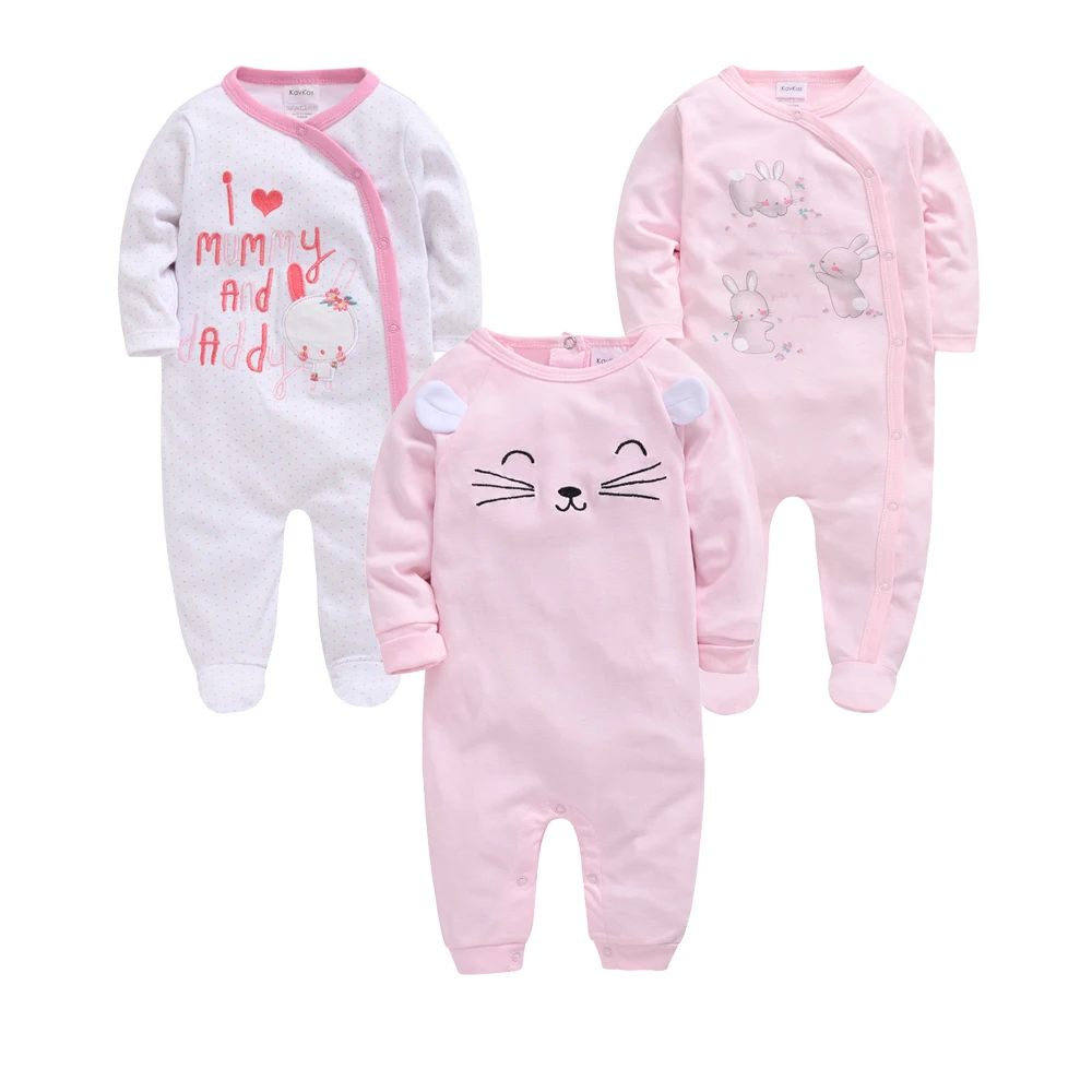 Honeyzone/комплект из 3 предметов Комбинезон для маленьких девочек ropa bebe Одежда
