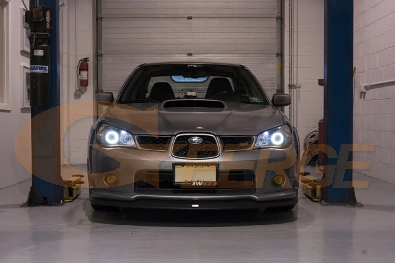 Для Subaru Impreza WRX STI 2006 2007 ультра яркий DRL COB комплект светодиодов глаза ангела halo