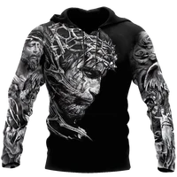 premium christian jesus mens hoodie 3d all over printed unisex sweatshirt for menwomen autumn casual pullover zipper streetwear
