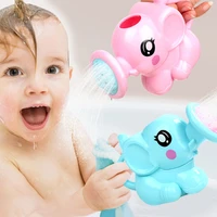 baby shower toy cute plastic elephant spray water baby shower swimming toy children party game gift