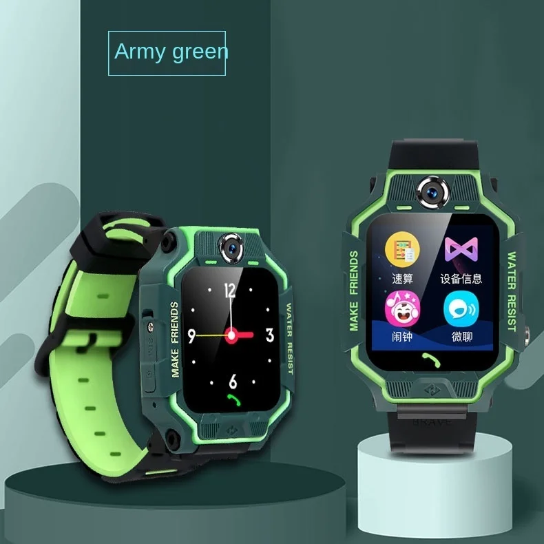 

New 4G all Netcom children's student phone smart watch WiFi intercom GPS real-time tracking and positioning