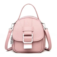 women pu leather backpacks vintage female handbags travel ladies bagpack school bags