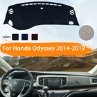 Коврик для приборной панели автомобиля, для Honda Odyssey JDM RC1 RC2 RC 2014  2019