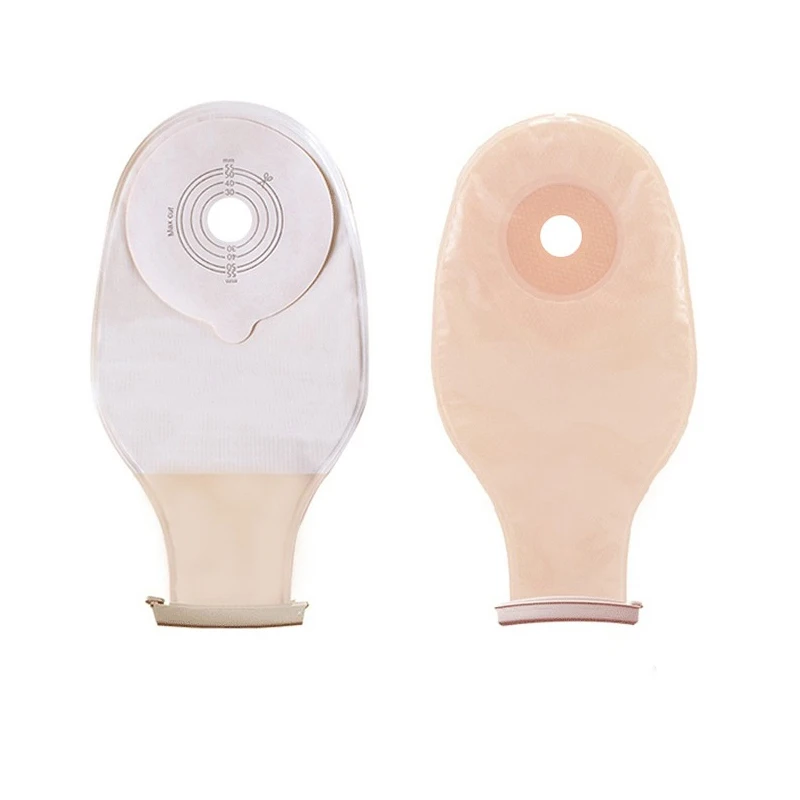 

30 шт./лот; Экономичные калостомические пакеты с дренажным клапаном для взрослых; Цельный остомический мешок с зажимом, разрезанный для 25-55 м...