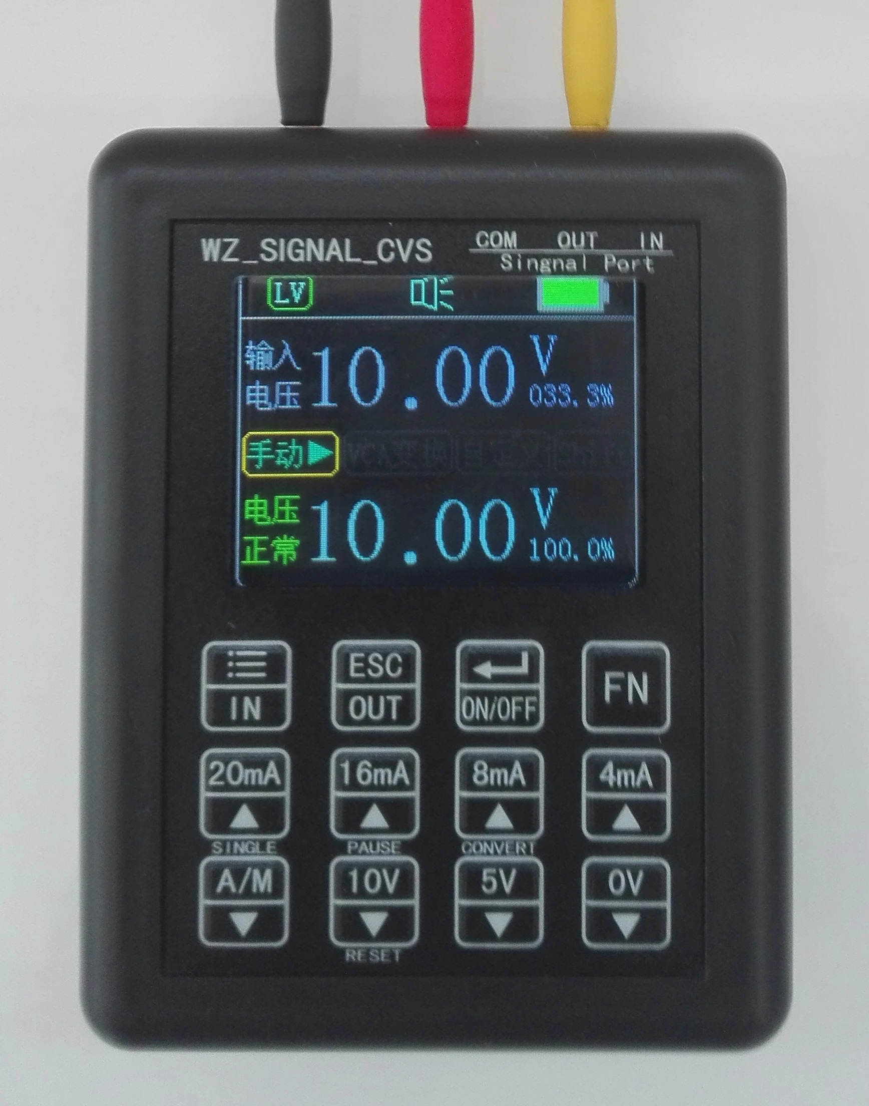 4 20 мА генератор сигналов 24 В калибратор передатчика напряжения тока источник