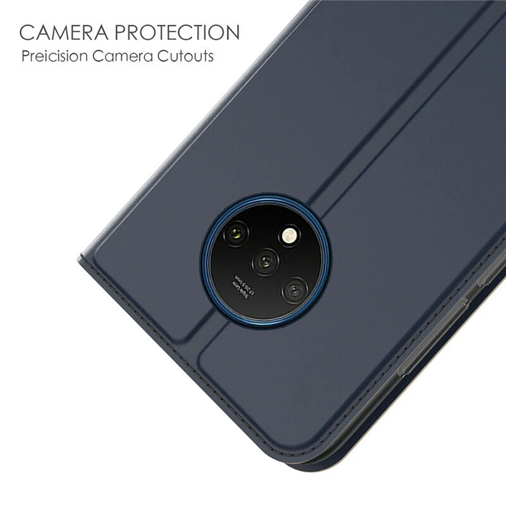 Кожаный флип-кошелек чехол для телефона Oneplus 7 Pro 7T крепкий магнитный держатель