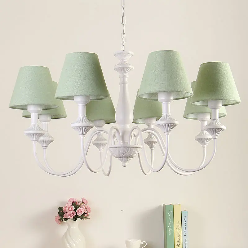 

modern iron modern led chandelier hanglampen ventilador de techo nordic decoration home