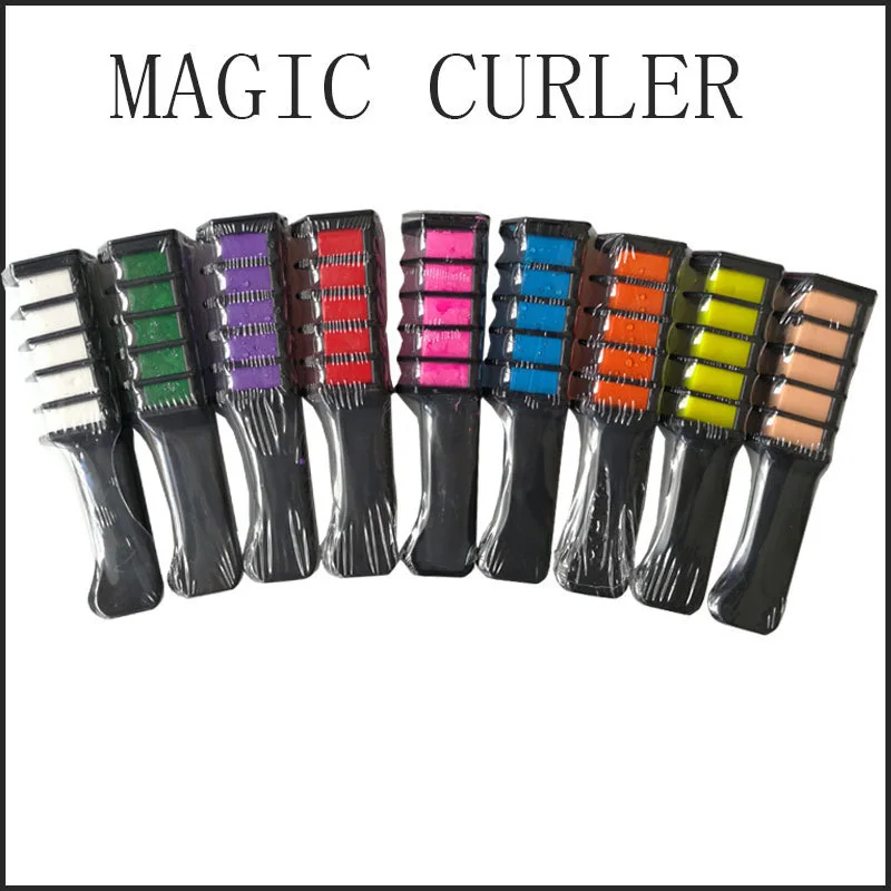 

Temporary Hair Chalk Hair Color Comb Dye Salon Party Fans Cosplay Tool KG66