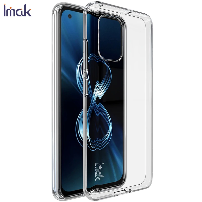 Чехол IMAK для Asus Zenfone 8 ZS590KS, Ультратонкий Мягкий Прозрачный чехол из ТПУ для Zenfone7 ZS670KS ZS671KS ROG Phone 5, чехлы для телефонов