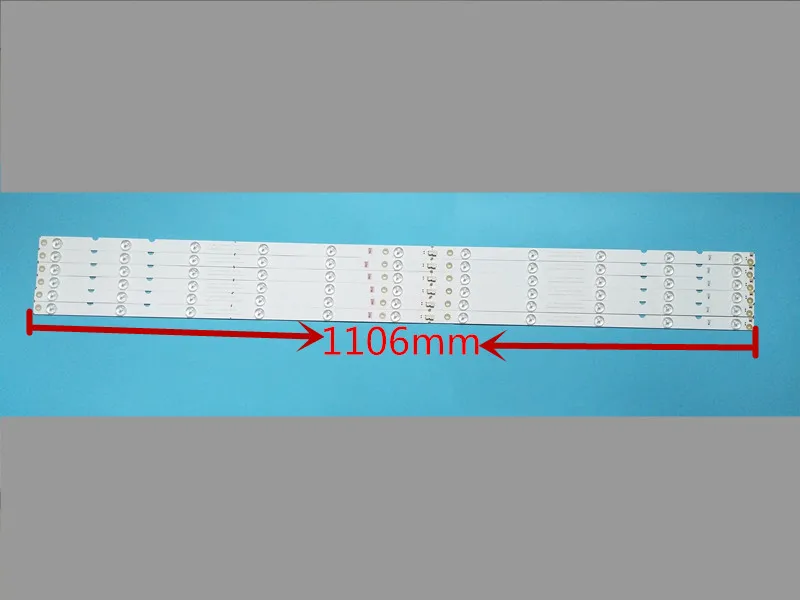 Светодиодная лента для подсветки Philips, 1106 мм, 55 дюймов, svj550ah1 _ rev00_11 светодиодный _ L/r_type _ 150206(MYCH55D2000)