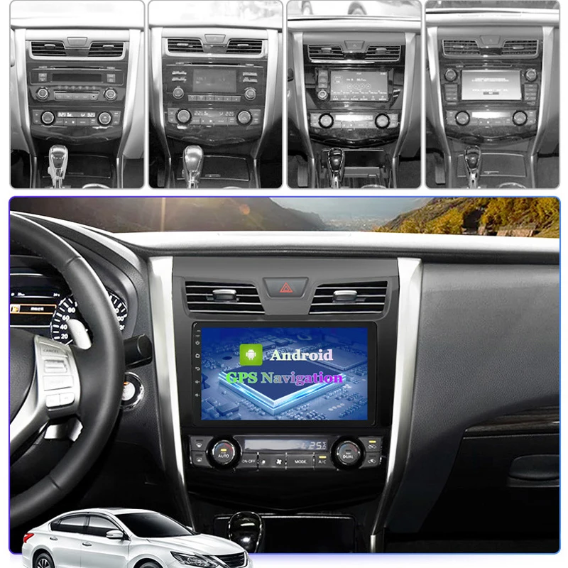 Популярный универсальный автомобильный мультимедийный видеоплеер Android 9 для Nissan