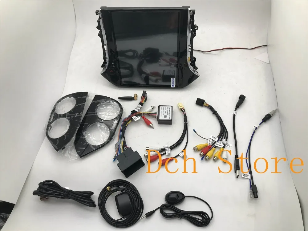 10,4 дюймов вертикальный Большой экран Tesla стиль Android 8,1 Авто DVD gps навигация для Volkswagen tiguan 2009- PX6 CARPLAY авто