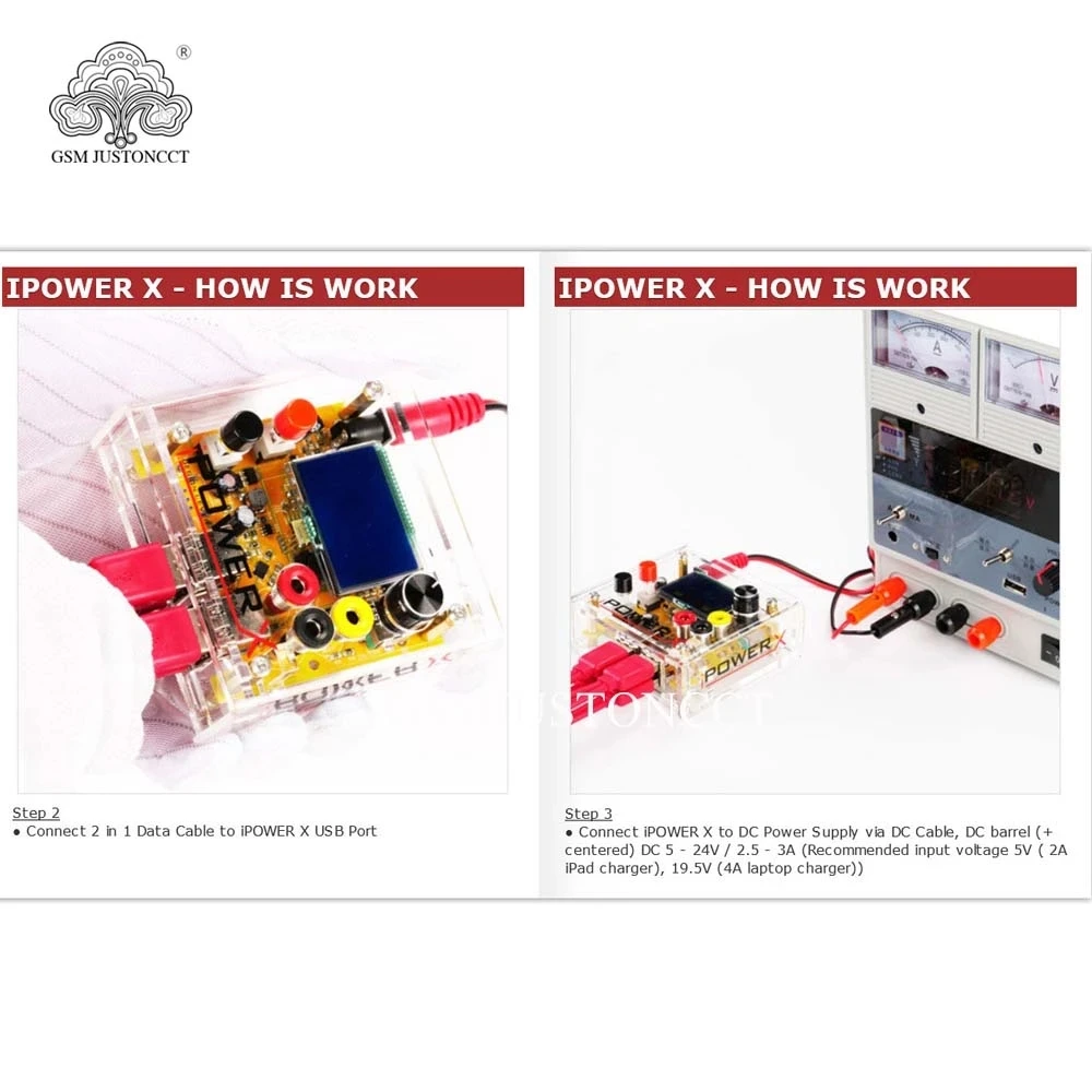 Новинка 2022 г. высокоточный кабель источника питания постоянного тока iPOWER X Box для