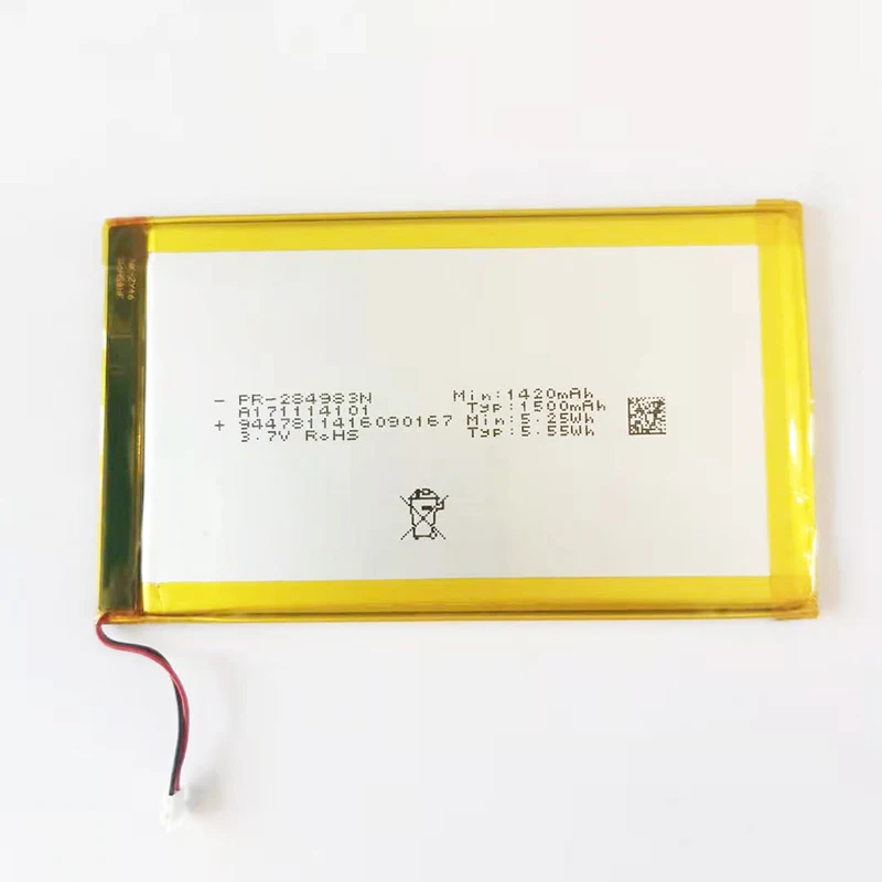 Новинка 3 7 в 1500 мА · ч PR-285083 Аккумулятор для Kobo Glo HD Tolino аккумулятор электронной