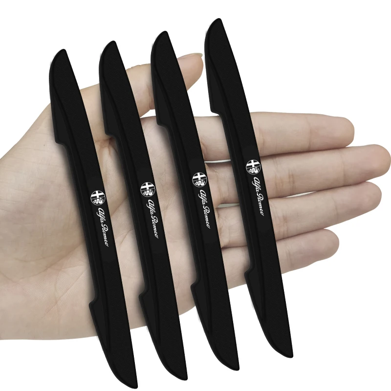 Противоударная полоса на дверь автомобиля 4 шт. защитная накладка для Alfa Romeo Spider